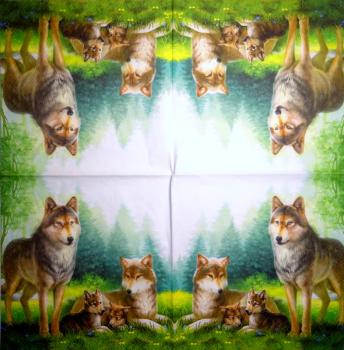 054 Animals Autumn - 3-ply - CS